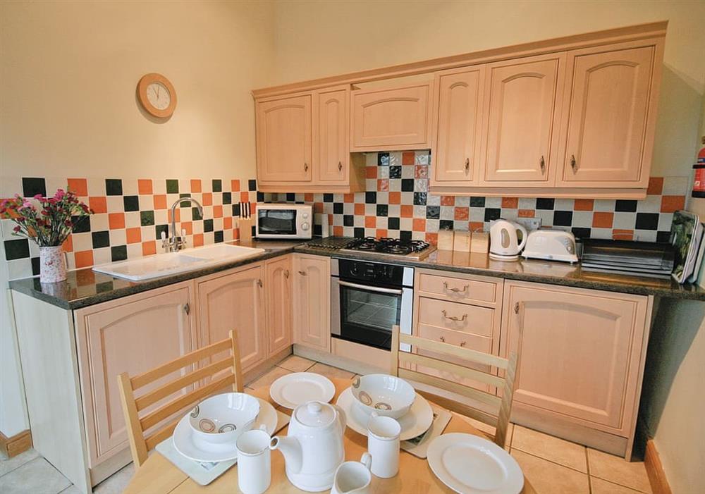 Kitchen at Wisteria Cottage in Bakewell, Derbyshire