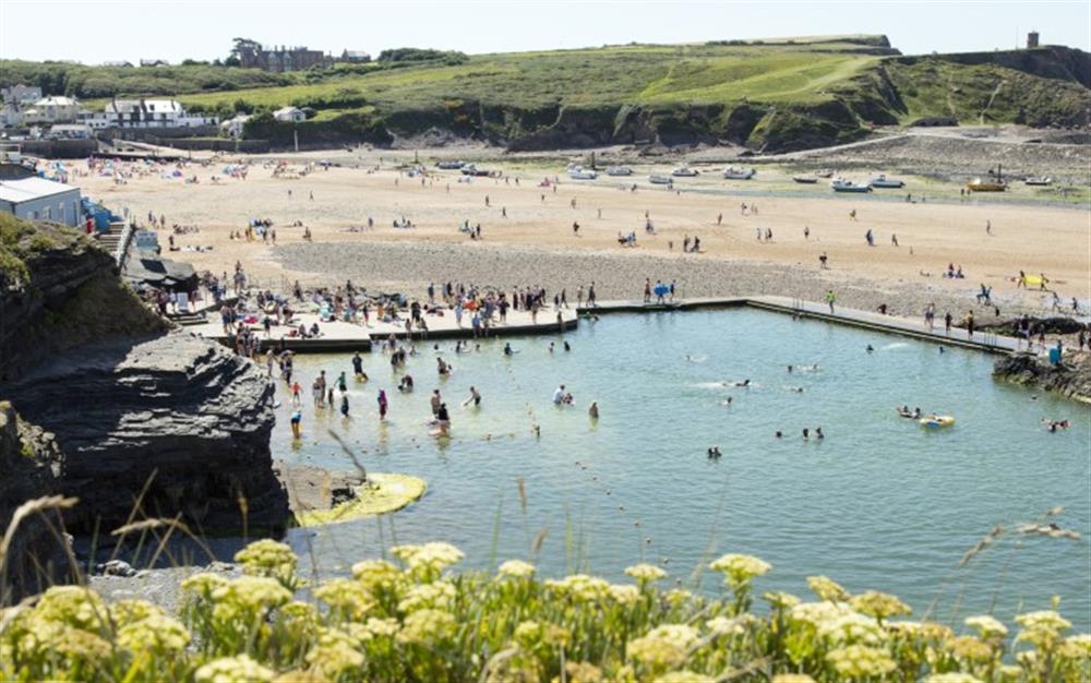 Bude Sea Pool by Matt Jessop at Wisteria Cottage in Camelford