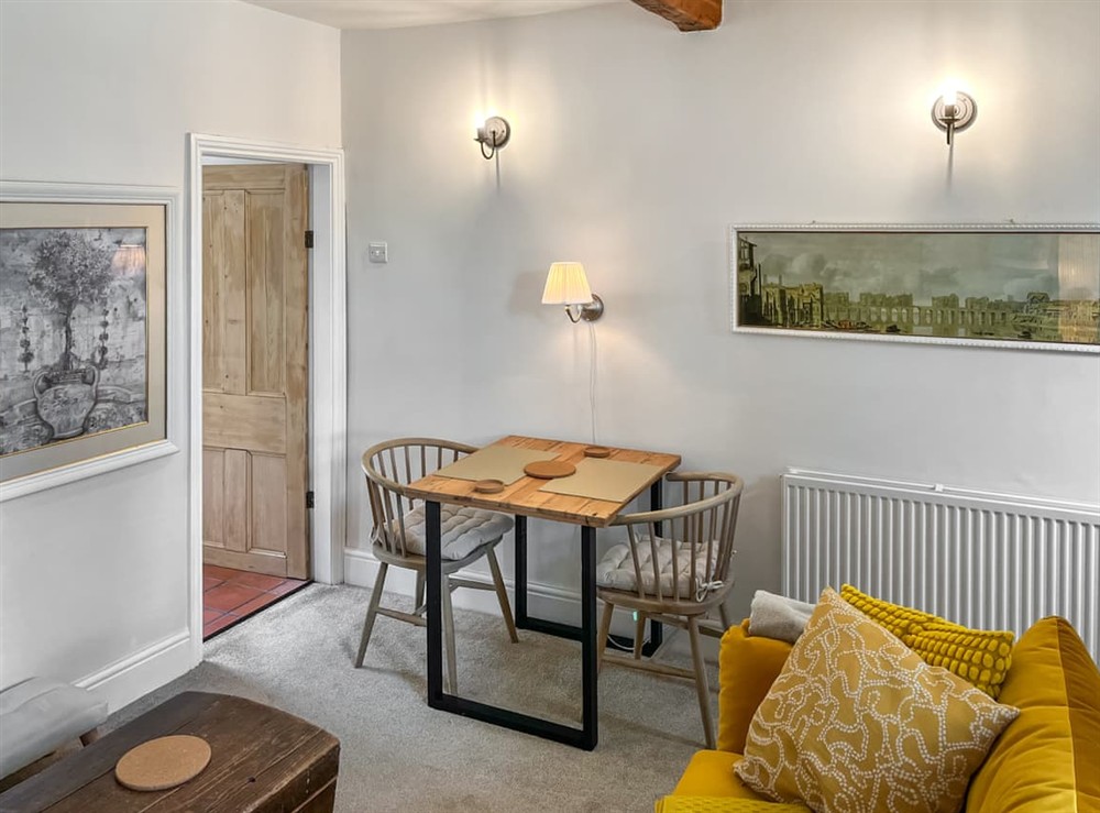 Dining Area at Wisteria Cottage in Harrogate, North Yorkshire