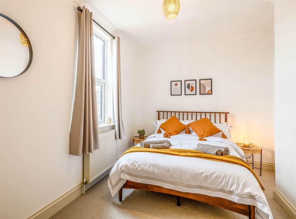 Double bedroom at Wisteria Cottage in Heacham, Norfolk
