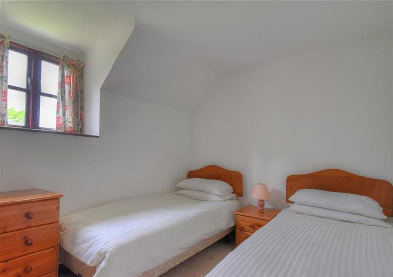 One of the bedrooms at Wisteria Cottage, Musbury