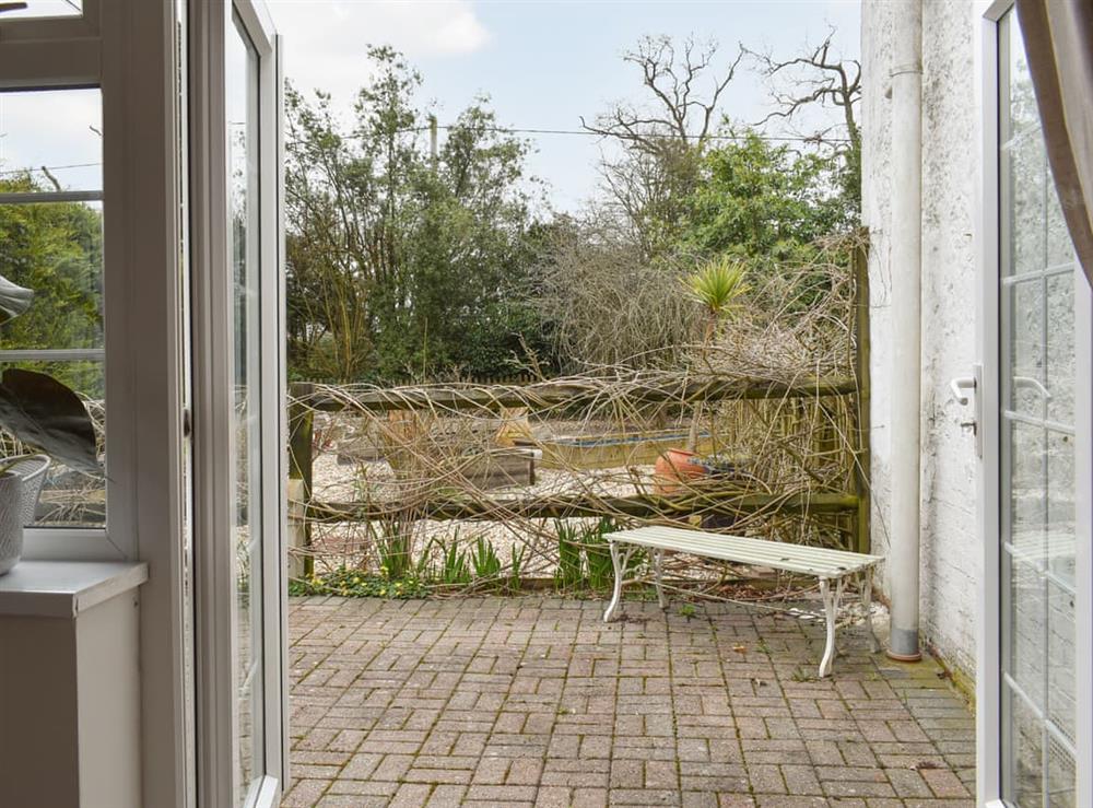 Outdoor area at Wisteria Cottage in Sway, near Lymington, Hampshire