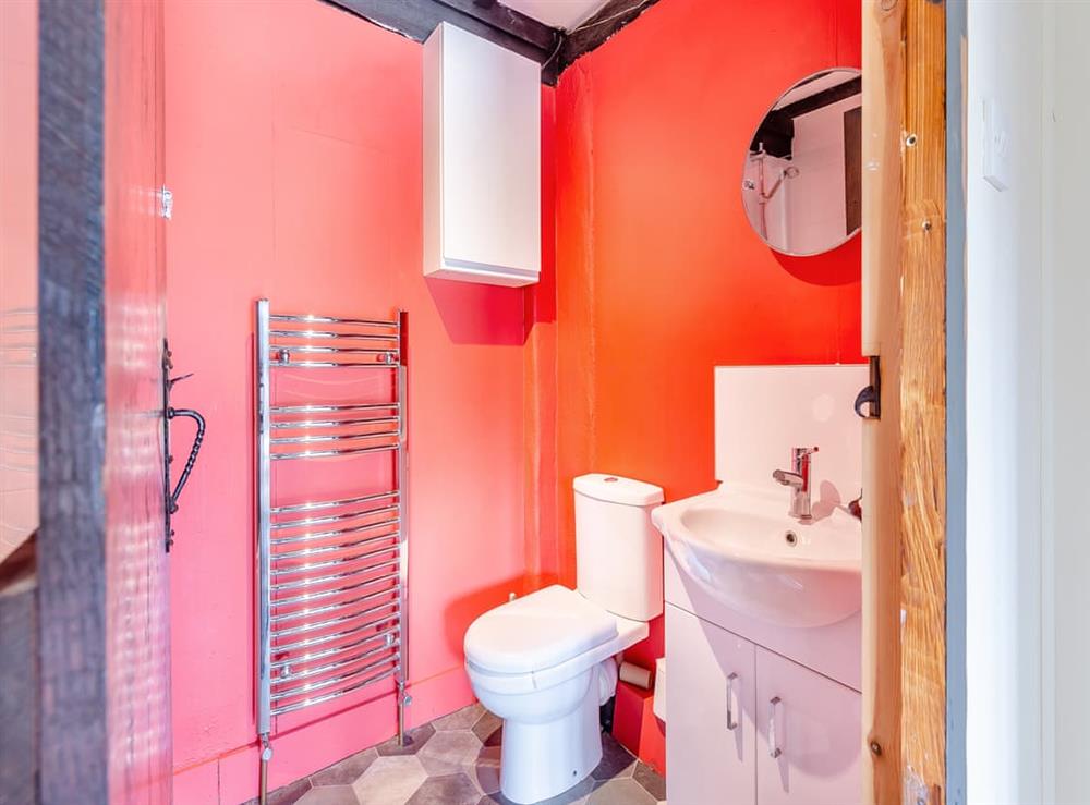 Bathroom at Wisteria Cottage in Westfield, near Hastings, East Sussex