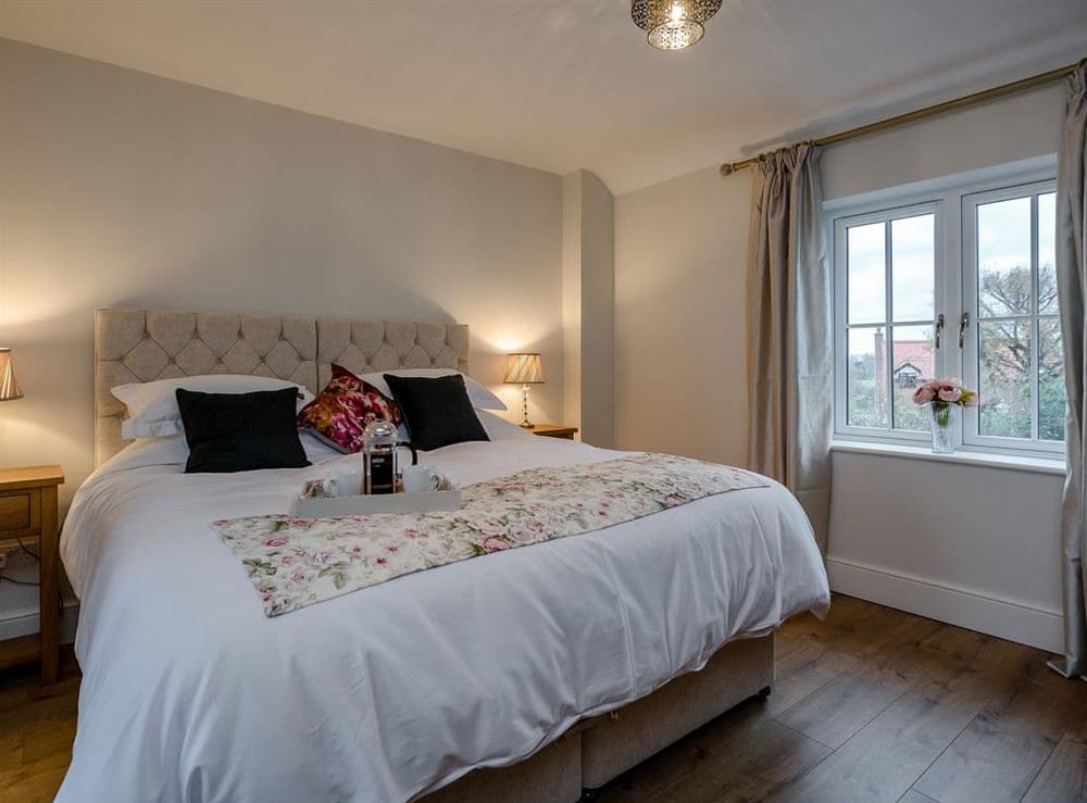 Double bedroom at Wisteria House in Henstead, near Southwold, Suffolk