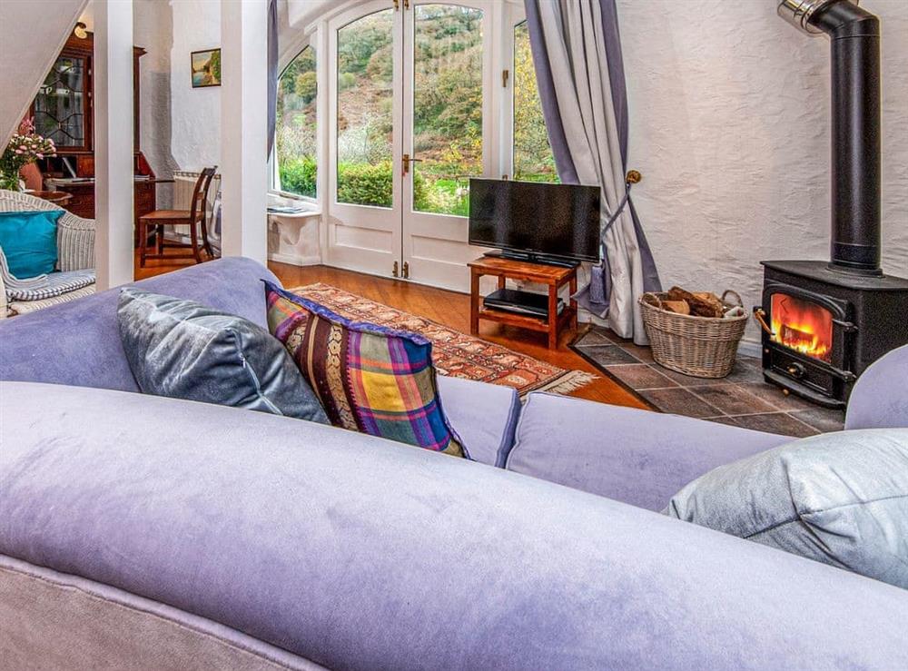Relax in the living area at Wisteria Lodge in Preseli Hills, Pembrokeshire, Dyfed