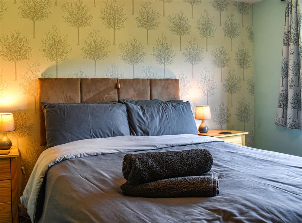 Double bedroom at Withies in Henley, near Langport, Somerset