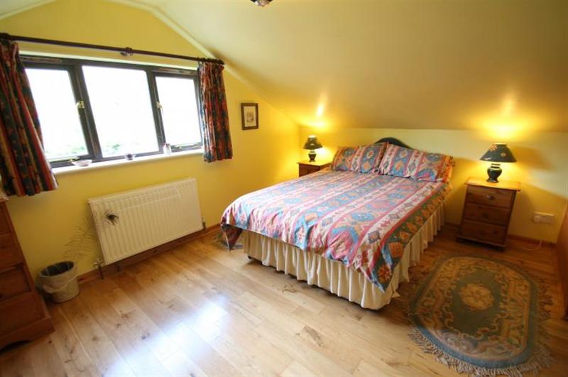 Double bedroom at Withycombe Cottage, Near Dunster