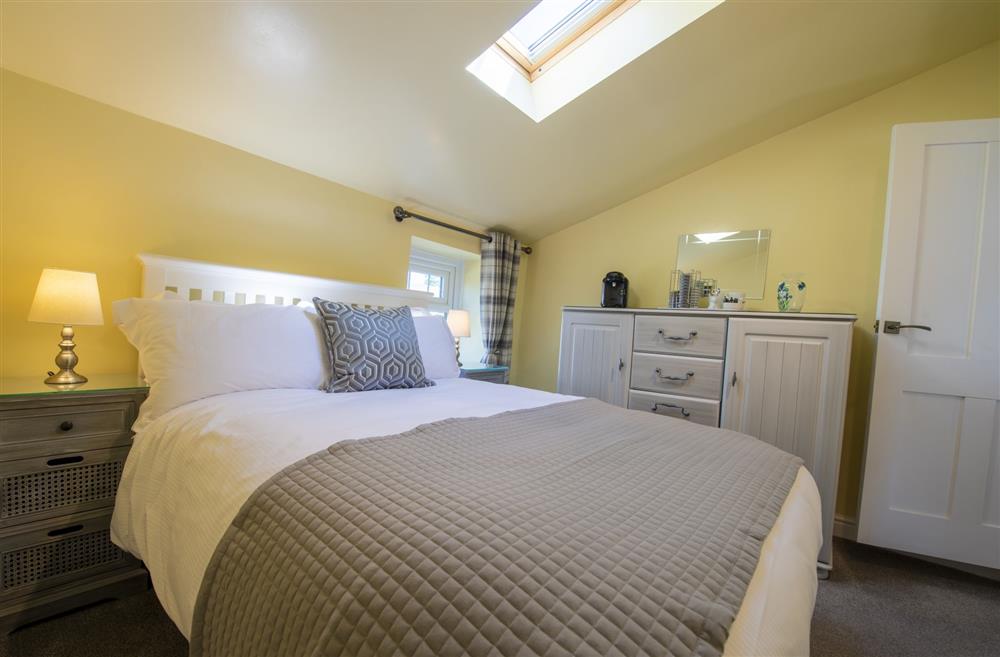 Bedroom two with 4’6 double bed at Witton View, Leyburn