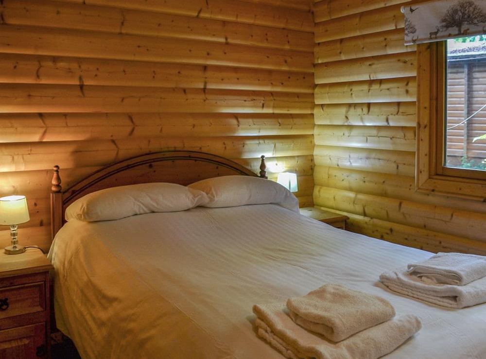 Double bedroom at Red Kite Lodge, 