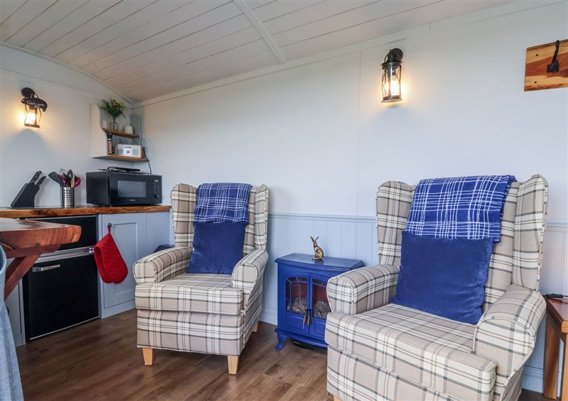 The living room at Wolds Hoot, Market Weighton