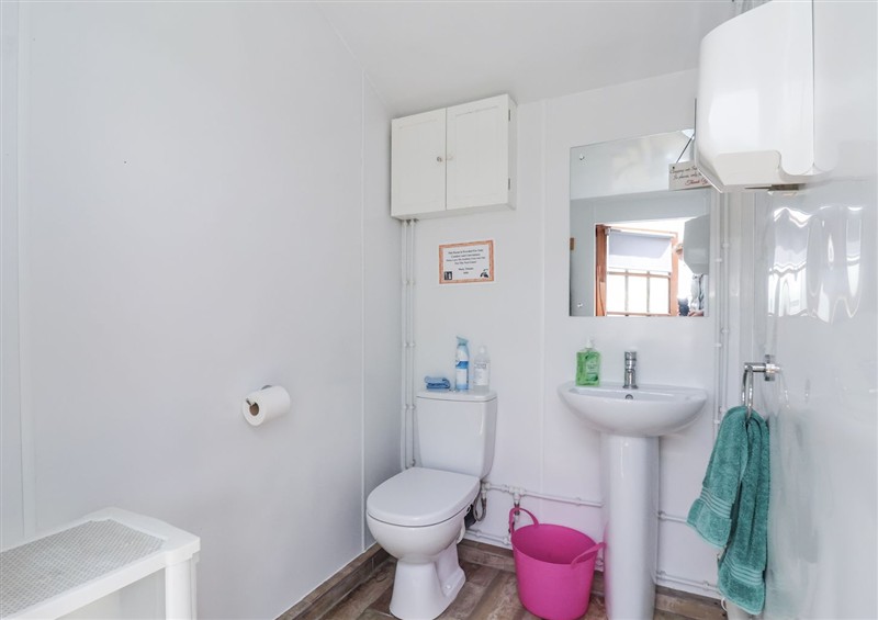 This is the bathroom at Wolds Hoot, Market Weighton