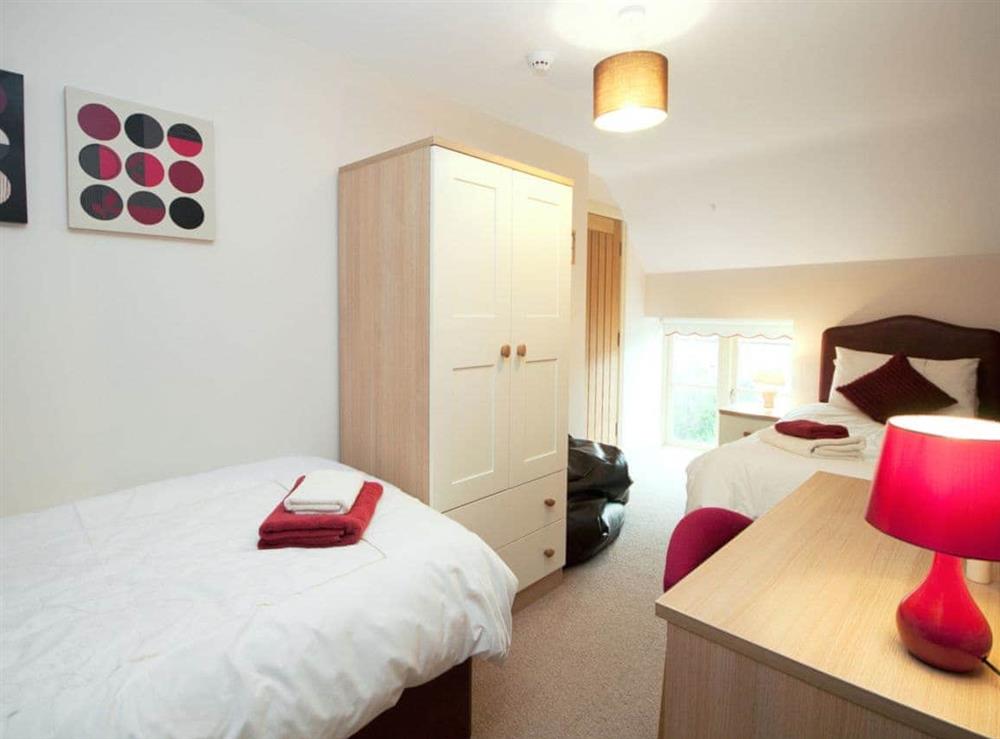 Twin bedroom at Woldsend Holiday Cottages: Granary Cottage in Rillington, North Yorkshire., Great Britain