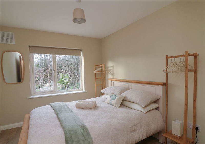 One of the bedrooms at Wood Beach Lodge, Grange near Fethard-On-Sea