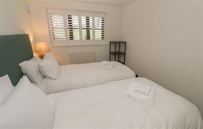 One of the 3 bedrooms at Wood Brook Cottage, Crowan