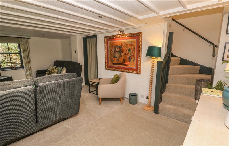 Relax in the living area (photo 3) at Wood Brook Cottage, Crowan