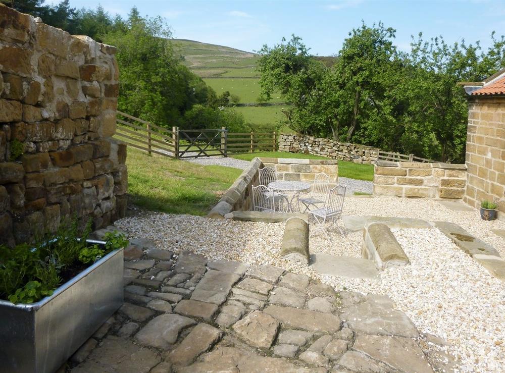 Garden and grounds at Wood Cottage in Chop Gate, near Stokesley, North Yorkshire