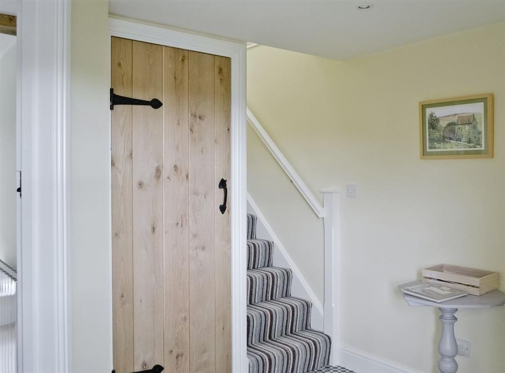 Stairs at Wood Cottage in Chop Gate, near Stokesley, North Yorkshire