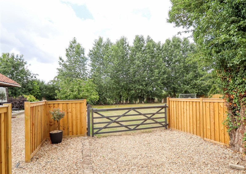 Enjoy the garden at Wood Farm Cottage, Stickney near East Kirkby