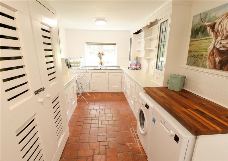 This is the kitchen at Wood Farm Cottage, Stickney near East Kirkby