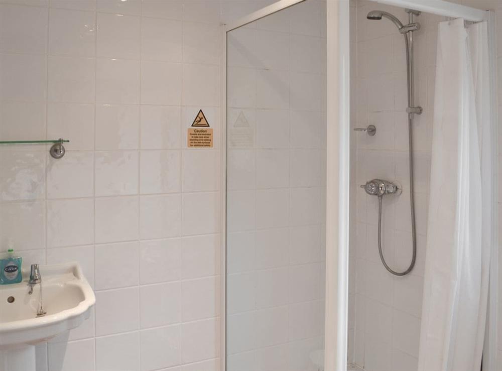 Shower room at Wood Lodge in Louth, Lincolnshire
