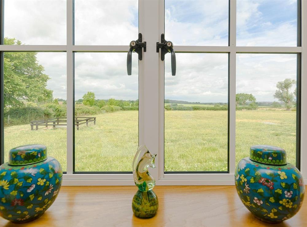 Attractive countryside views at The Calf Shed, 