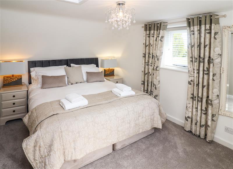 One of the bedrooms at Woodbine Cottage, Cleeve Prior near Bidford-On-Avon