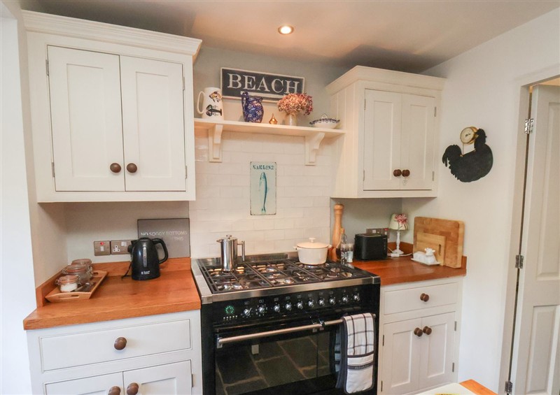 Kitchen at Woodbine Cottage, Sandsend