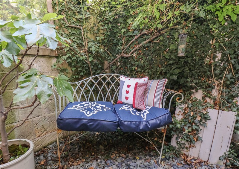 Outside at Woodbine Cottage, Sandsend