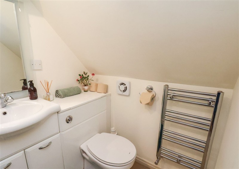 The bathroom at Woodbine Cottage, Sandsend