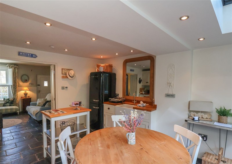 The kitchen at Woodbine Cottage, Sandsend