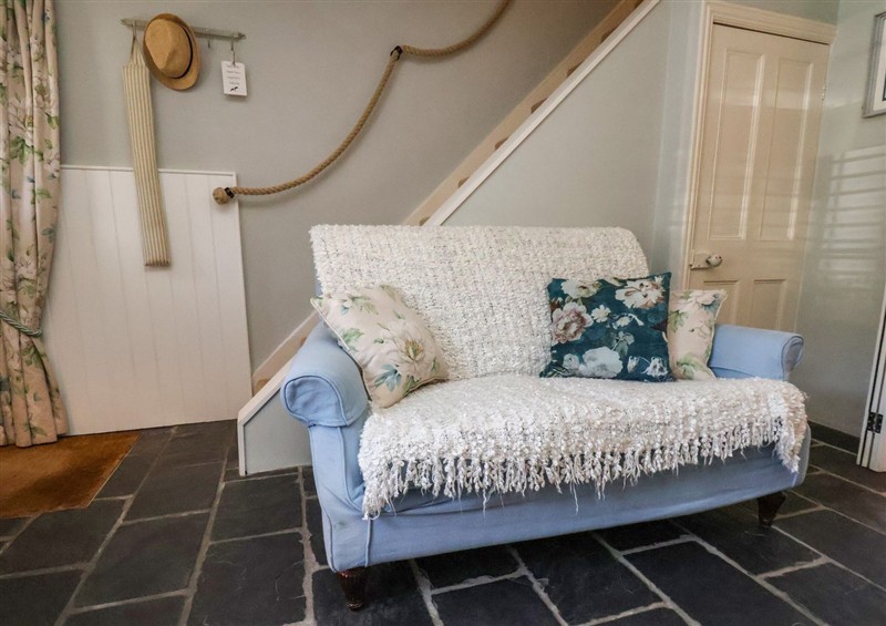 The living room at Woodbine Cottage, Sandsend