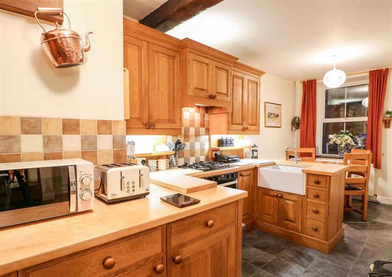 The kitchen at Woodbine Cottage, Wensley near Winster