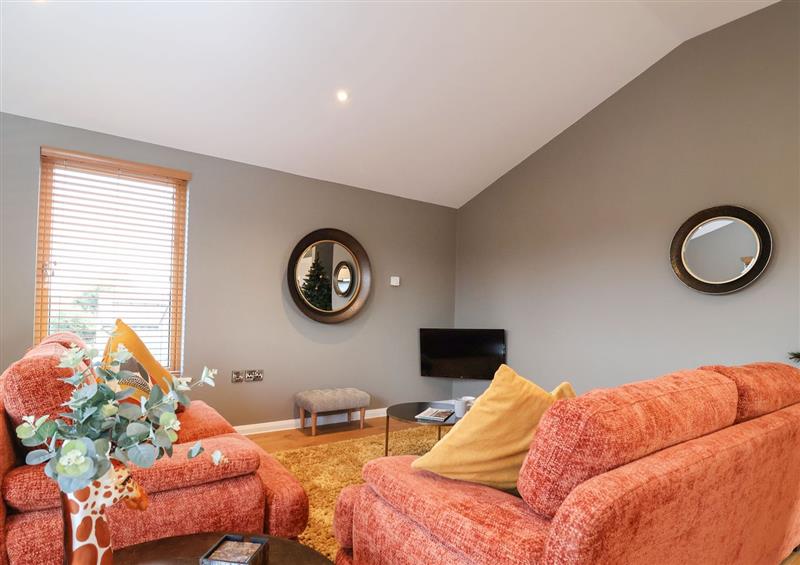 This is the living room at Woodbridge Penthouse, Woodbridge