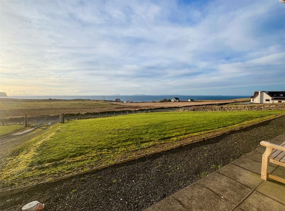 View at Woodburn Cottage in Waternish, Isle Of Skye
