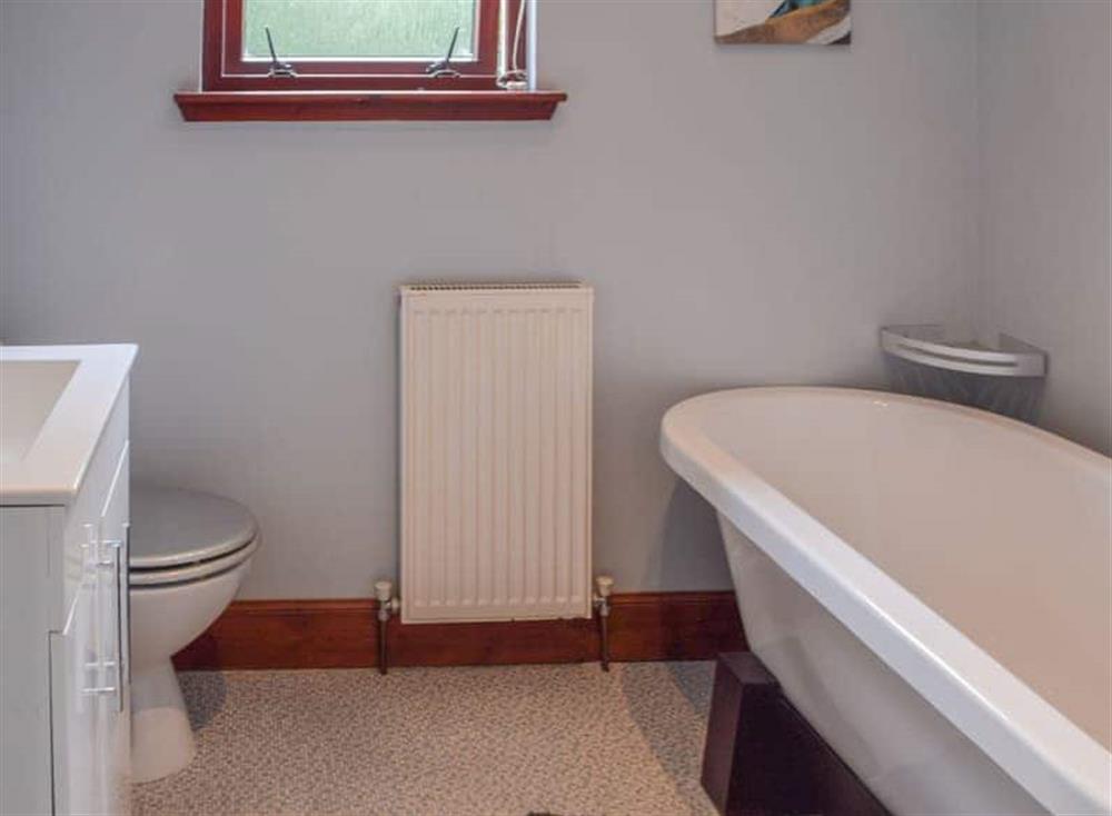 En-suite at Woodend Cottage in Ballachulish, Argyll