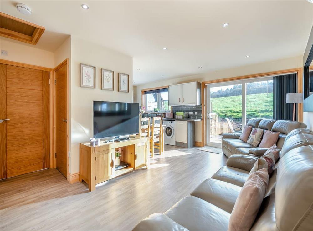 Living area at Woodend in Lochanhead, Beeswing, Dumfriesshire