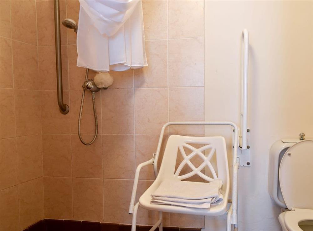 Shower room at Lower Hameldown, 