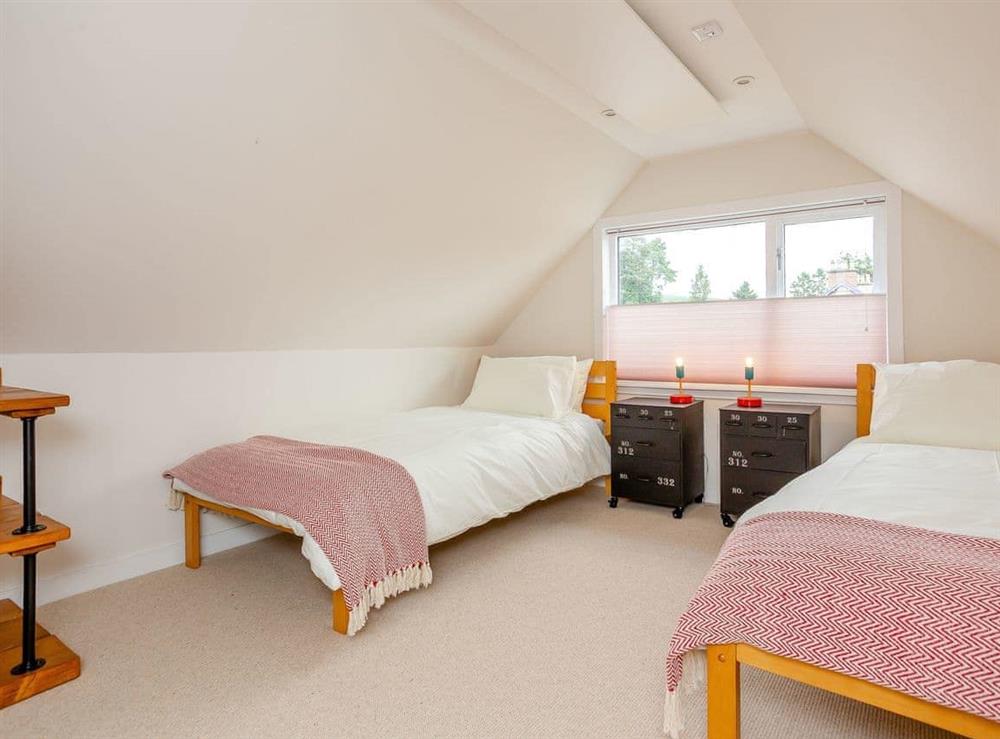 Twin bedroom at Woodford in Boat of Garten, near Aviemore, Inverness-Shire