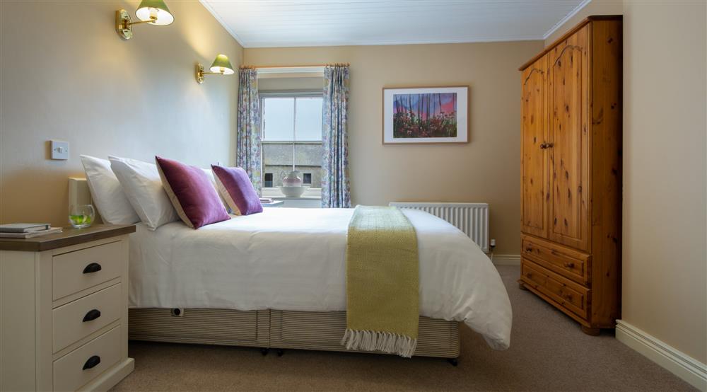 The double bedroom at Woodford Cottage in Newtownbutler, County Fermanagh