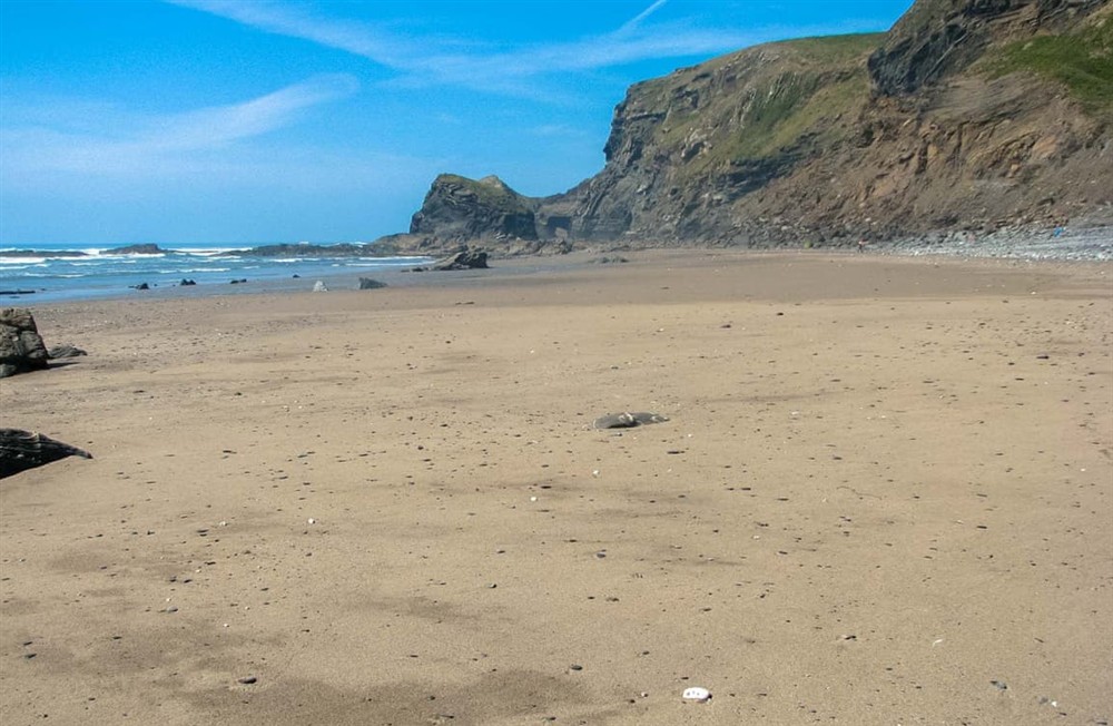Beach (photo 3) at Woodgate in Crackington Haven, Cornwall