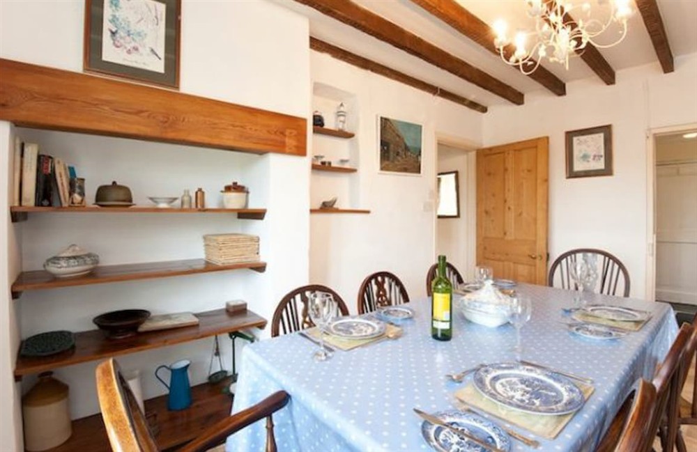Dining Area at Woodgate in Crackington Haven, Cornwall