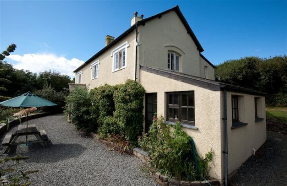 Exterior at Woodgate in Crackington Haven, Cornwall
