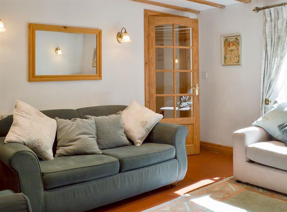 Comfortable living room at Woodhouse Cottage in Dobshill, Nr Chester, Flintshire., Clwyd