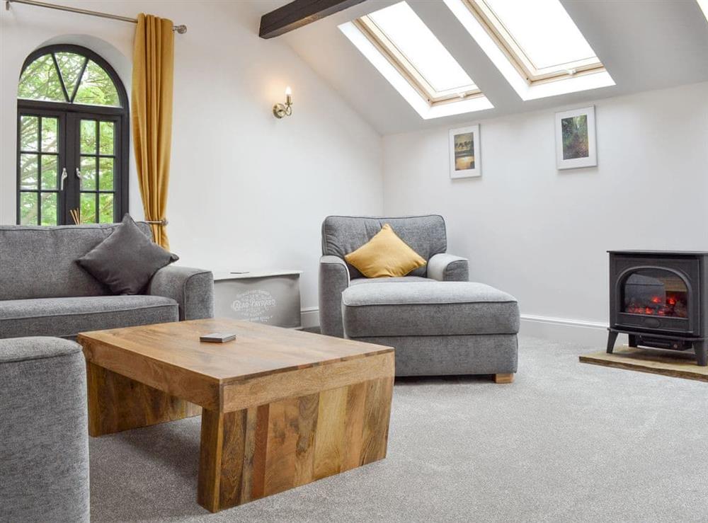 Welcoming living area at Woodhouse View in Frodsham, Cheshire