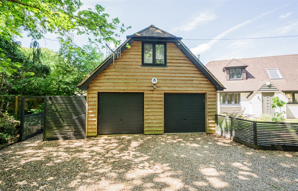 Outside Woodland Cottage