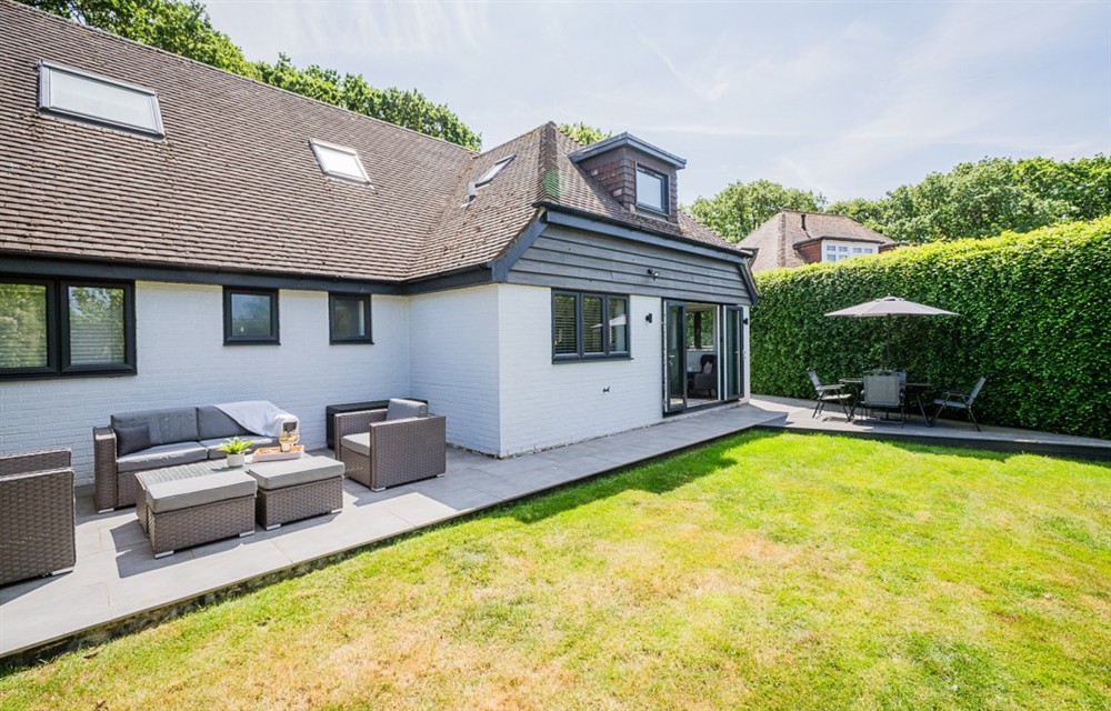 This is the setting of Woodland Cottage