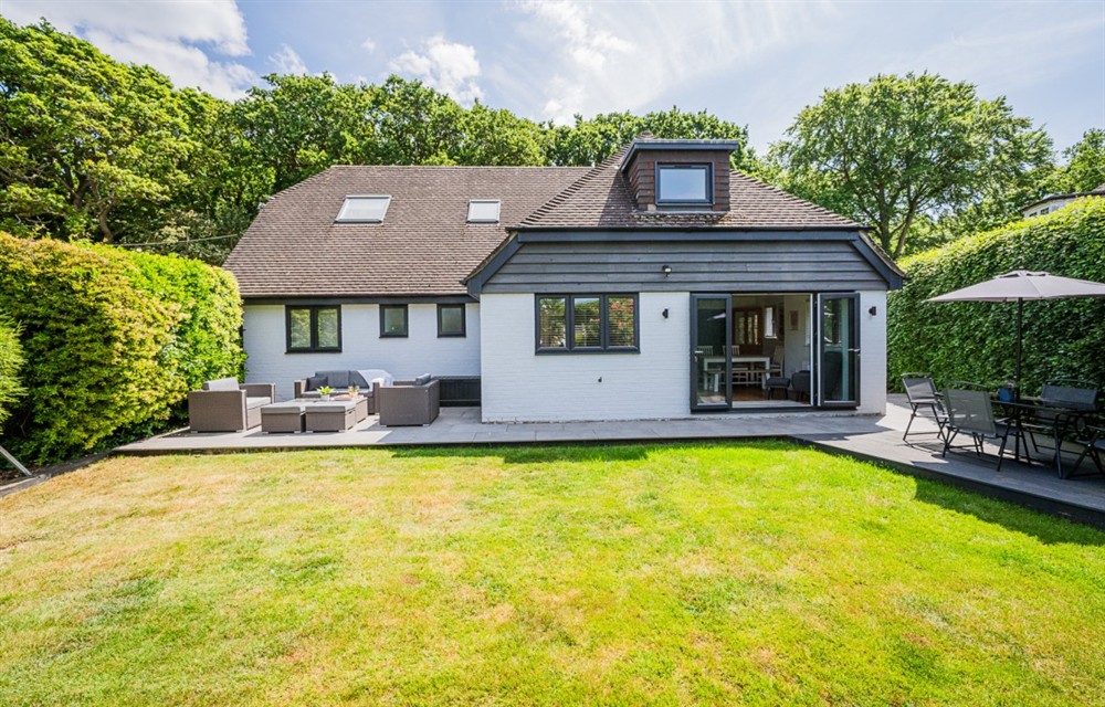 This is the setting of Woodland Cottage