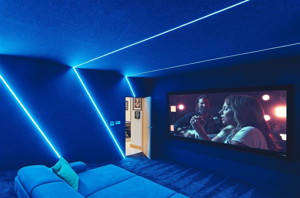 The cinema room