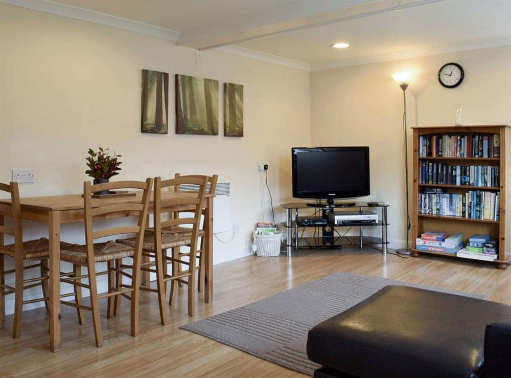 Welcoming living area at Woodland Lodge in Rustington, near Littlehampton, West Sussex