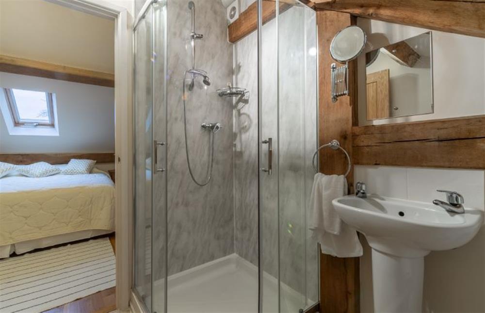 Shower at Woodland Retreat Lodge, Brundish